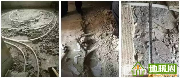 低價地暖到底有多可怕？掀開地板給你看！ 